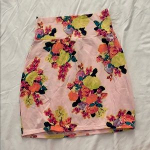 VS Pink - Floral Spandex Skirt NWT